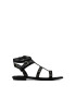 Clarks Кожени сандали Willow Gild с нитове - Pepit.bg