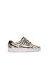 Clarks Кожени спортни обувки Hero-Step Zebra Hairon - Pepit.bg