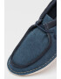 Clarks Мокасини Colehill Easy с велур - Pepit.bg