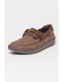 Clarks Мокасини Higley с велур - Pepit.bg