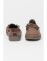 Clarks Мокасини Higley с велур - Pepit.bg