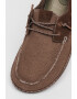 Clarks Мокасини Higley с велур - Pepit.bg