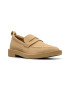 Clarks Велурени мокасини - Бежов - Pepit.bg
