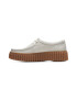 Clarks Велурени мокасини Torhill - Мръснобял - Pepit.bg