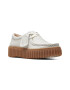 Clarks Велурени мокасини Torhill - Мръснобял - Pepit.bg