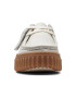 Clarks Велурени мокасини Torhill - Мръснобял - Pepit.bg