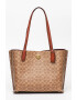 Coach Кожена чанта Willow с монограм - Pepit.bg