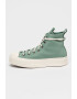 Converse Текстилни кецове с равна платформа и лого - Pepit.bg