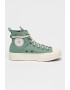 Converse Текстилни кецове с равна платформа и лого - Pepit.bg