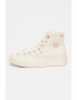 Converse Текстилни кецове с равна платформа и принт - Pepit.bg