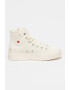 Converse Текстилни кецове с равна платформа и принт - Pepit.bg