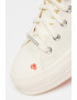 Converse Текстилни кецове с равна платформа и принт - Pepit.bg