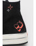 Converse Текстилни кецове със сърцевиден принт - Pepit.bg
