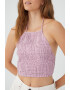 Cotton On Къс топ с набран ефект - Pepit.bg