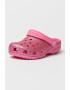 Crocs Крокс с отворена пета и бляскав ефект - Pepit.bg