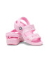 Crocs Сандали с бляскав ефект и отворена пета - Pepit.bg
