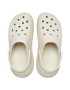 Crocs Скосен крокс Crush с каишка на петата - Слонова кост - Pepit.bg