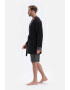 DAGI Халат с модал с контрасти - Pepit.bg