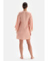DAGI Сатиниран халат с дантела - Pepit.bg