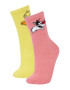 DeFacto Чорапи Sylvester & Tweety 2 чифта - Pepit.bg