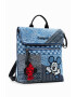 DESIGUAL Дънкова раница Mickey с бродерии - Pepit.bg