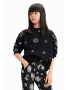 DESIGUAL Суитшърт с бродерии - Pepit.bg
