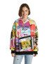 DESIGUAL Суитшърт с шарки - Pepit.bg