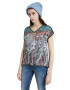 DESIGUAL Тениска с фигурална шарка - Pepit.bg