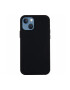 Devia Защитен калъф Nature Series Silicone Magnetic за iPhone 14 - Black - Pepit.bg