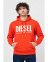 Diesel Худи с лого и джоб кенгуру - Pepit.bg