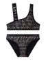 DKNY Бански с лого - 2 части - Pepit.bg