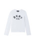 DKNY Блуза с лого с пайети - Pepit.bg