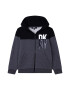 DKNY Худи с цип и лого - Pepit.bg