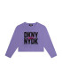 DKNY Памучна блуза с лого - Pepit.bg