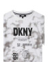 DKNY Тениска с хоризонтален меланж - Pepit.bg