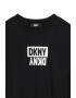 DKNY Тениска с лого и ръкави тип прилеп - Pepit.bg