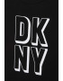 DKNY Тениска с овално деколте и десен с лого - Pepit.bg