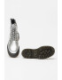 Dr Martens Кожени боти Jadon с равна платформа - Сребрист - Pepit.bg