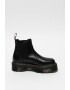 Dr Martens Кожени боти Quad Chelsea с контрастни шевове - Pepit.bg