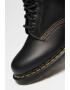 Dr. Martens Кожени боти с конрастни шевове - Pepit.bg