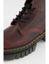 Dr Martens Кожени боти с масивен дизайн - Pepit.bg