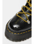 Dr Martens Лачени кожени боти Ghilana Max - Pepit.bg