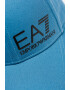EA7 Унисекс памучна шапка Train Core - Pepit.bg