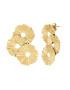 Eastside Дълги флорални обеци - Златист - Pepit.bg