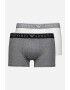 Emporio Armani Underwear Боксерки с лого на талията - 2 чифта - Pepit.bg