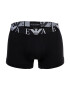 Emporio Armani Underwear Боксерки с лого на талията - 3 чифта - Pepit.bg