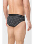 Emporio Armani Underwear Памучни слипове с лого - 3 чифта - Pepit.bg