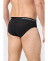 Emporio Armani Underwear Памучни слипове с лого - 3 чифта - Pepit.bg