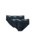 Emporio Armani Underwear Слипове с лого на талията - 2 чифта - Pepit.bg