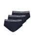 Emporio Armani Underwear Слипове с лого - 3 чифта - Pepit.bg